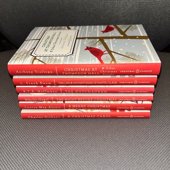 Christmas Classics Book Set of 6 Holiday Stories - Picture 7 of 7